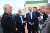 والي الولاية يعاين مشاريع إنجاز المراكز الجوارية لتخزين الحبوب